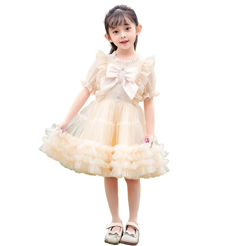 公主裙连衣裙蓬蓬裙女童夏季