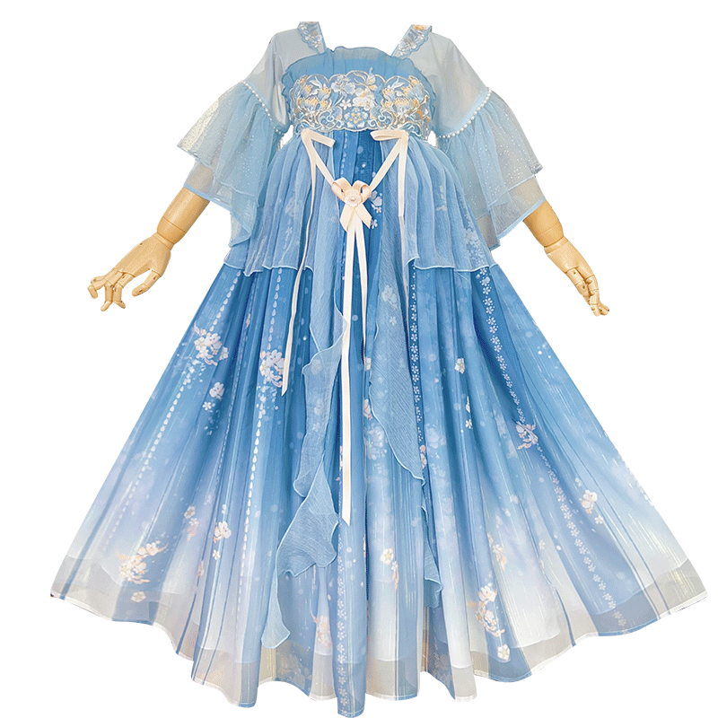 古装国风汉服女童夏季