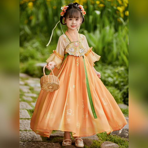 古装国风汉服女童夏季