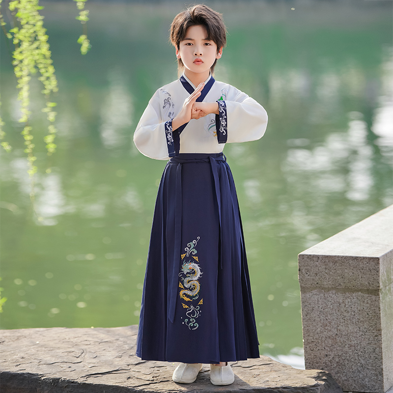 男童春秋季国风汉服唐装