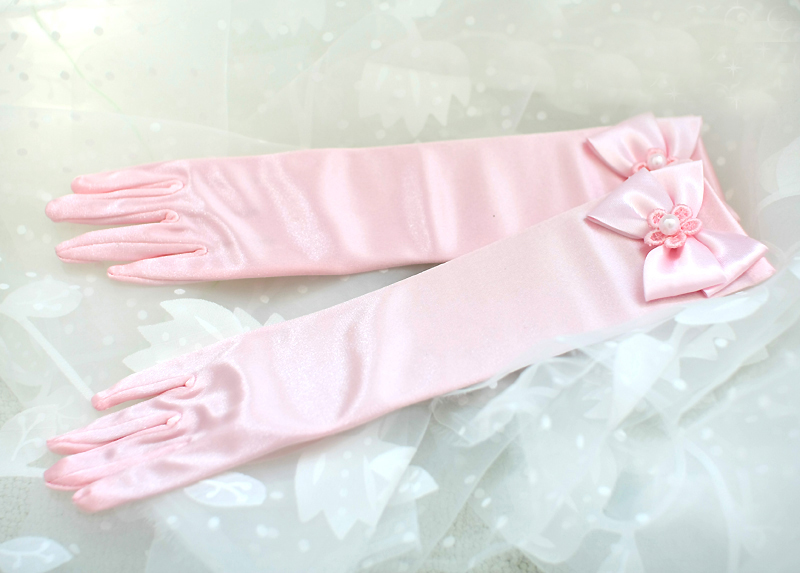 Gants pour fille ANNEYOL en satin - Ref 2150263 Image 5