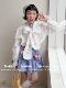 儿童衬衣中大童洋气上衣格子裙子 新款 韩系女童蝴蝶结衬衫 2026春装