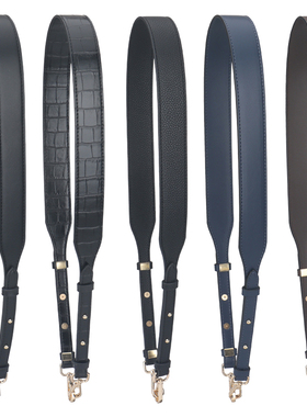 宽肩带女包包带子包袋斜挎带包带配件带单买替换背包带改造mk黑色