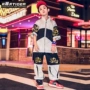 Bộ đồ khiêu vũ đường phố cho bé trai Kiểu dáng Trung Quốc Áo khoác thêu Hip Hop Hanfu Trang phục trẻ em Hiphop - Trang phục đồ đẹp cho bé gái