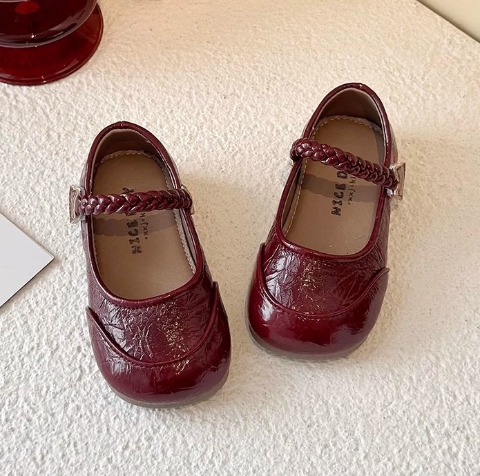 女童公主洋气鞋舞台玛丽珍小皮鞋
