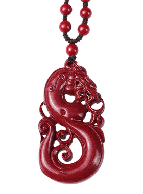 龙牌吊坠本命年护身符属龙项链