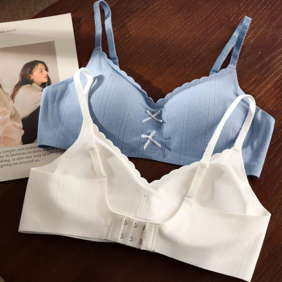 日系甜美裸感舒适内衣女