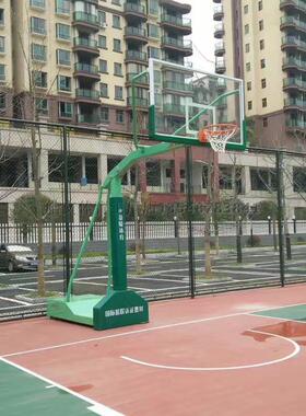 11222金陵篮球架移动式单臂篮球架YDJ-1带轮子