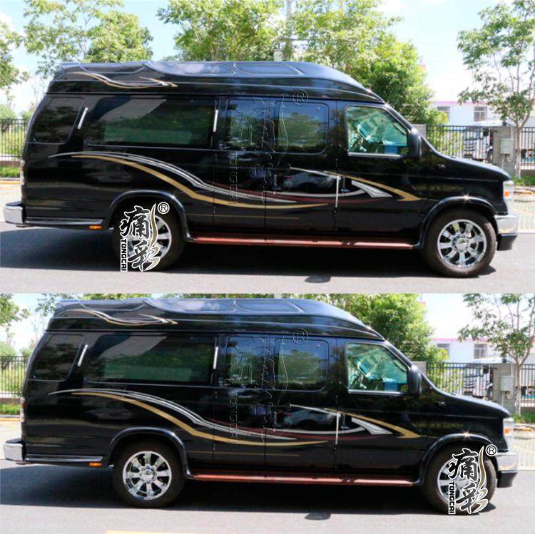 福特E350房车 贴纸彩条 道奇公羊GMC Savana车贴拉花 福特全顺,汽车用品/电子/清洗/改装,汽车装饰贴/反光贴,淘宝优惠券,粉丝福利购,淘宝优惠卷