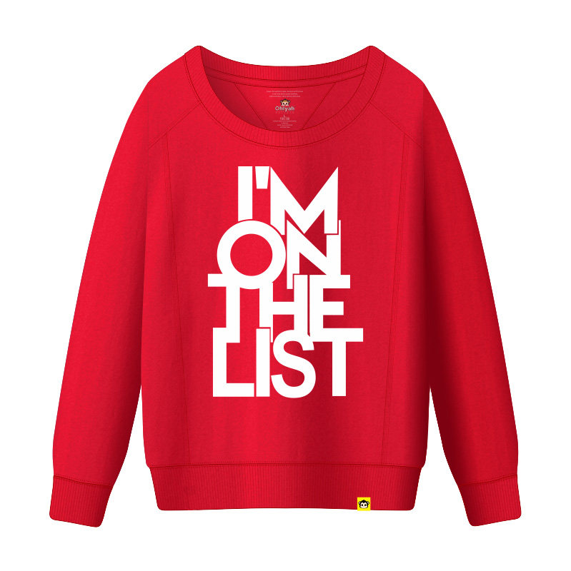 Ohlyah品牌卫衣2019新款女长袖圆领字母印花韩版学生工作班服定制