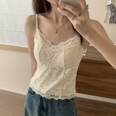 保暖背心内衣聚拢托胸长款带胸垫