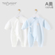 早产儿衣服48码 婴儿服连体衣春秋纯棉特小码 4斤6新生儿初生双胞胎