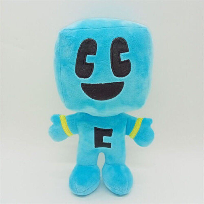 亏本清仓我的世界craftee plush 小蓝人毛绒公仔玩具