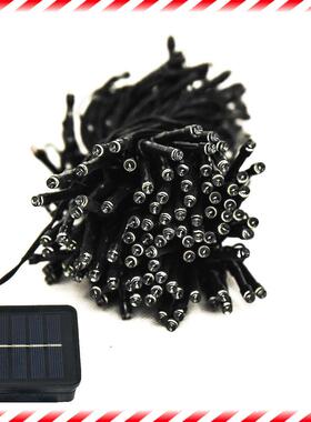 LED灯串大量圣诞氛围彩灯铜线灯室外闪灯户外防水太阳能灯串