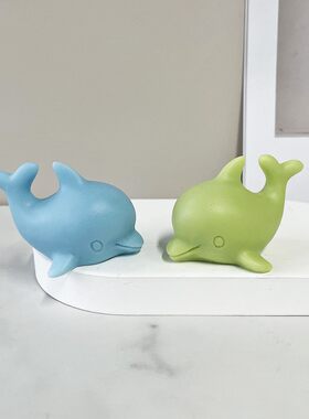 3D立体海豚冰块巧克力翻糖模具创意卡通海豚蛋糕装饰硅胶模具现货