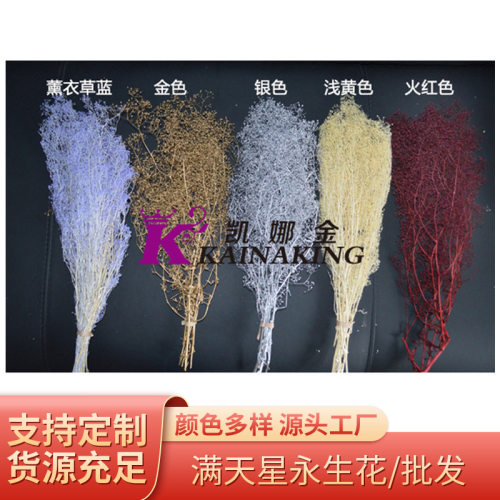 满天星百万星永生花DIY花束七夕