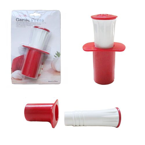 厨房好帮手新奇特家居压蒜器 塑料蒜蓉器 蒜泥器 捣蒜器