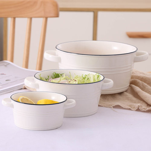 陶瓷餐具家用大汤碗北欧早餐