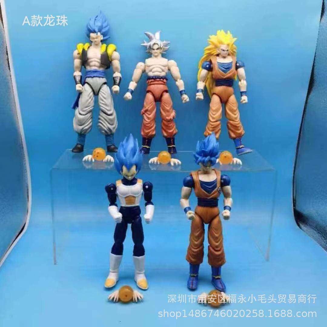 5款龙珠JOJO的奇妙冒险超像可动迪人偶奥车载摆件蛋糕装饰AB款