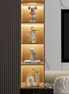 2024新款艺术家居软装展示柜摆件