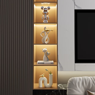 高级感客厅电视机柜装饰品摆件新家餐边柜酒柜艺术家居软装展示柜