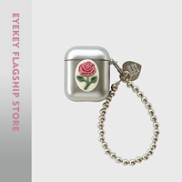 Eyekey Ins Advanced Rose Flower Apply AirPods защитный крышка AirPodspro Apple Hearset Cover 2 беспроводной Bluetooth 3 поколения Airpodsport Новое третье поколение женская мягкая оболочка