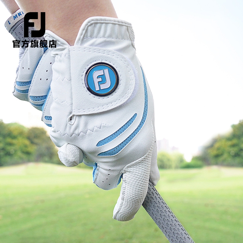 FootJoy高尔夫女士手套FJ GTXtreme透气舒适耐用双手防滑耐磨手套