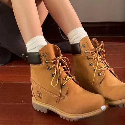 TIMBERLAND/添柏岚踢不烂大黄靴防水小麦色12909W
