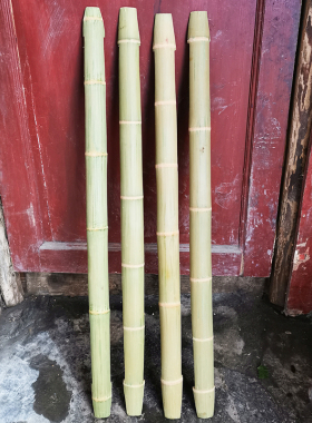 贵州楠竹扁担 纯手工竹制品 竹挑子挑水家用搬运工肩扛装饰品包邮