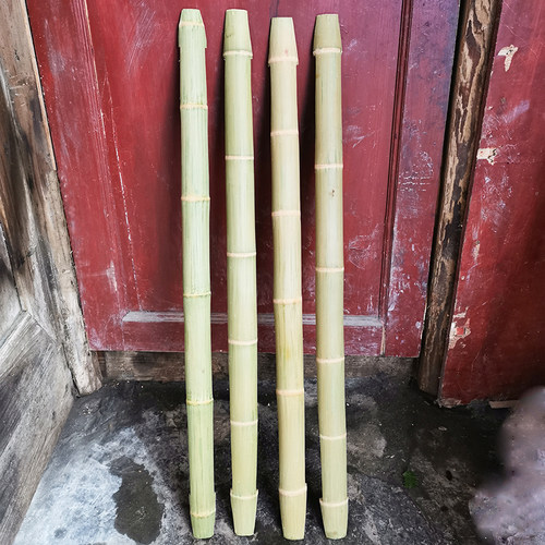 手工竹扁担楠子挑子手工现削