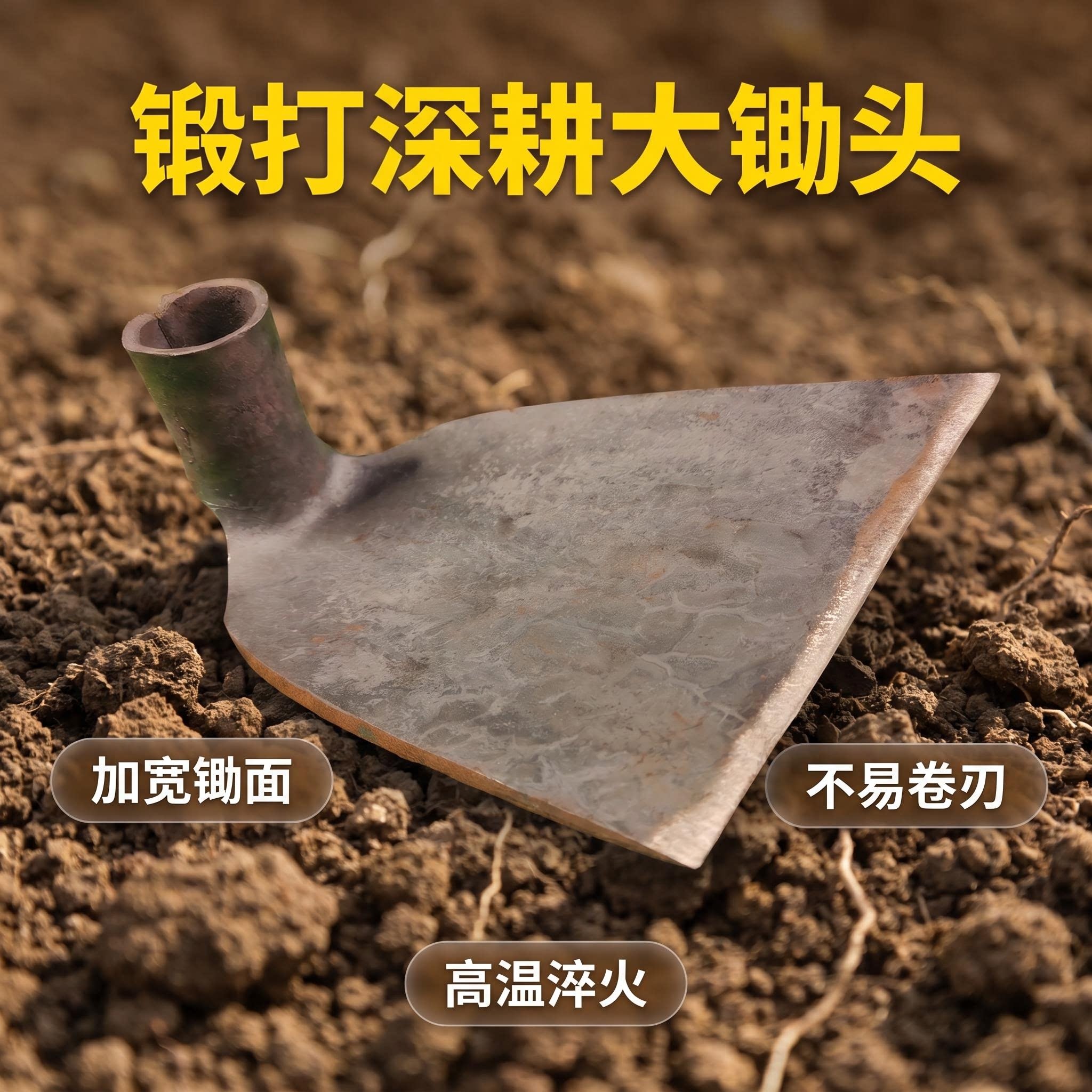 大号锄头翻土整地清理除草平整