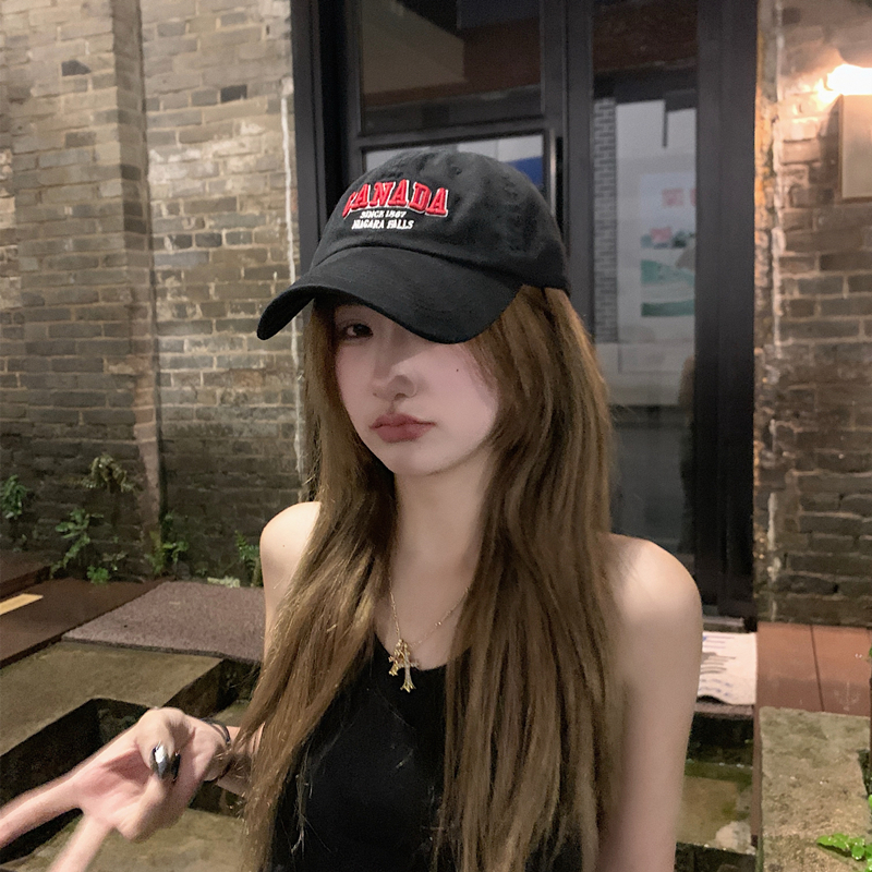 棒球帽网红女春夏加大加深鸭舌帽