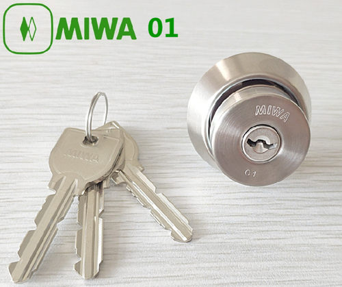 日本MIWA01锁芯13LA不锈钢锁头