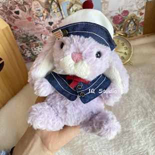 jellycat可爱毛绒玩偶公仔15cm甜美兔子帽子娃衣头套披肩礼物圣诞