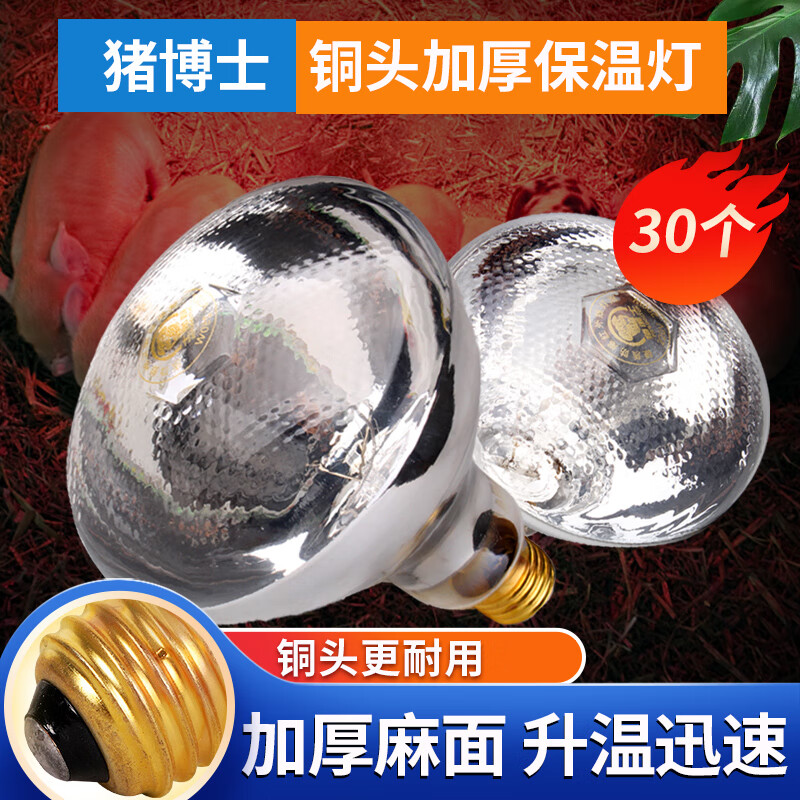 仔猪保温灯防爆红外线节能灯泡