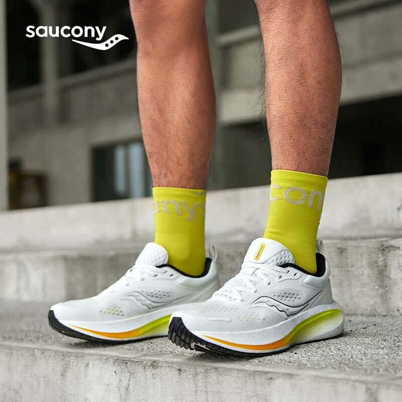 Saucony索康尼澎湃SURGE 3 SU跑步男鞋舒适缓震跑鞋女透气运动鞋