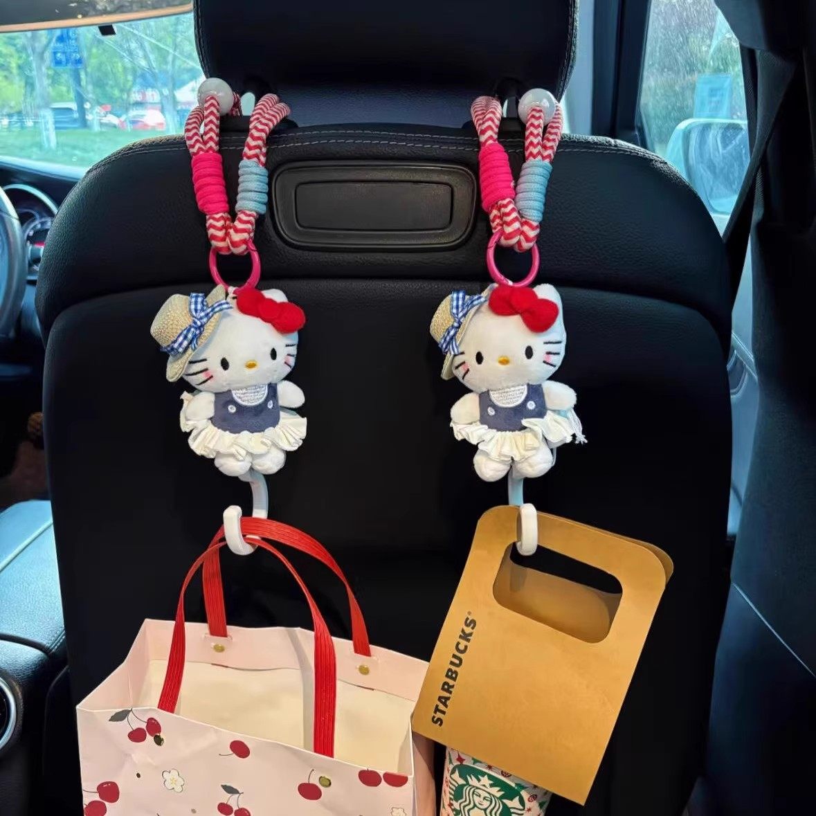 车载座椅后挂钩小猫卡通装饰多功能车挂置物钩子可爱卡通车内饰品,汽车用品/电子/清洗/改装,车挂,淘宝优惠券,粉丝福利购,淘宝优惠卷