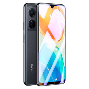 霸业适用vivos15e钢化膜S15E手机膜全屏覆盖vovos防摔防指纹蓝光vivis全包viovs无白边viv0是15e保护玻璃贴膜