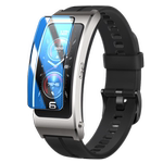 霸业适用华为手环B7保护膜BandB7手环膜全屏覆盖b7黑边软膜曲面全包边陶瓷高清防摔智能运动手表钢化水凝贴膜