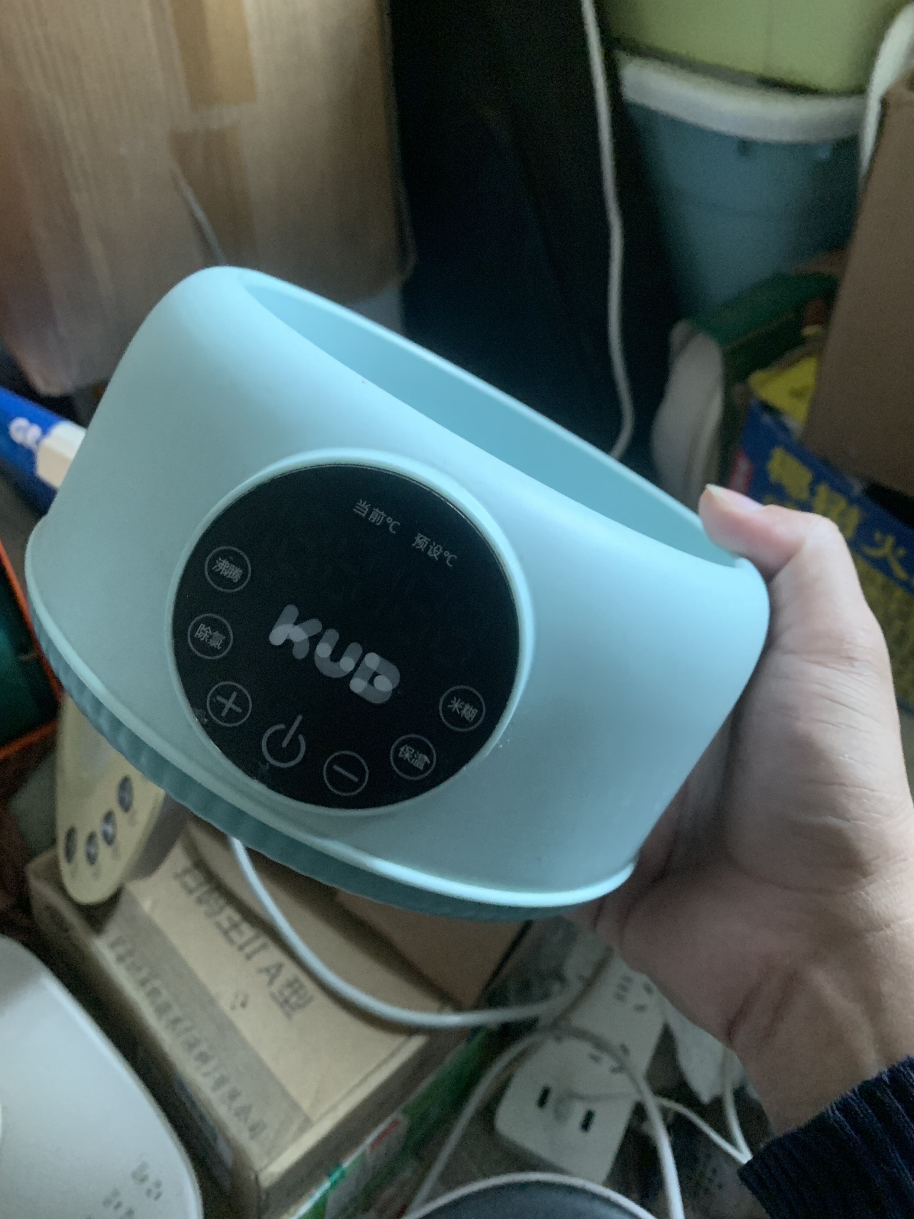 不要乱下单，二手可优比养生壶恒温调奶器底座QDTN-01功能正常