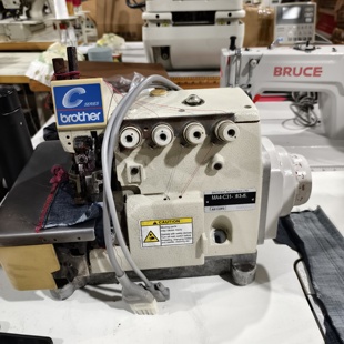 二手兄弟拷边机 兄弟五线工业锁边机MA4-C31-63-5 整套板架都有