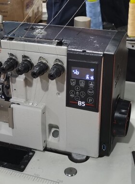 二手布鲁斯B5 X5S拷边机布鲁斯 5214直驱拷边机三线四线五线拷边