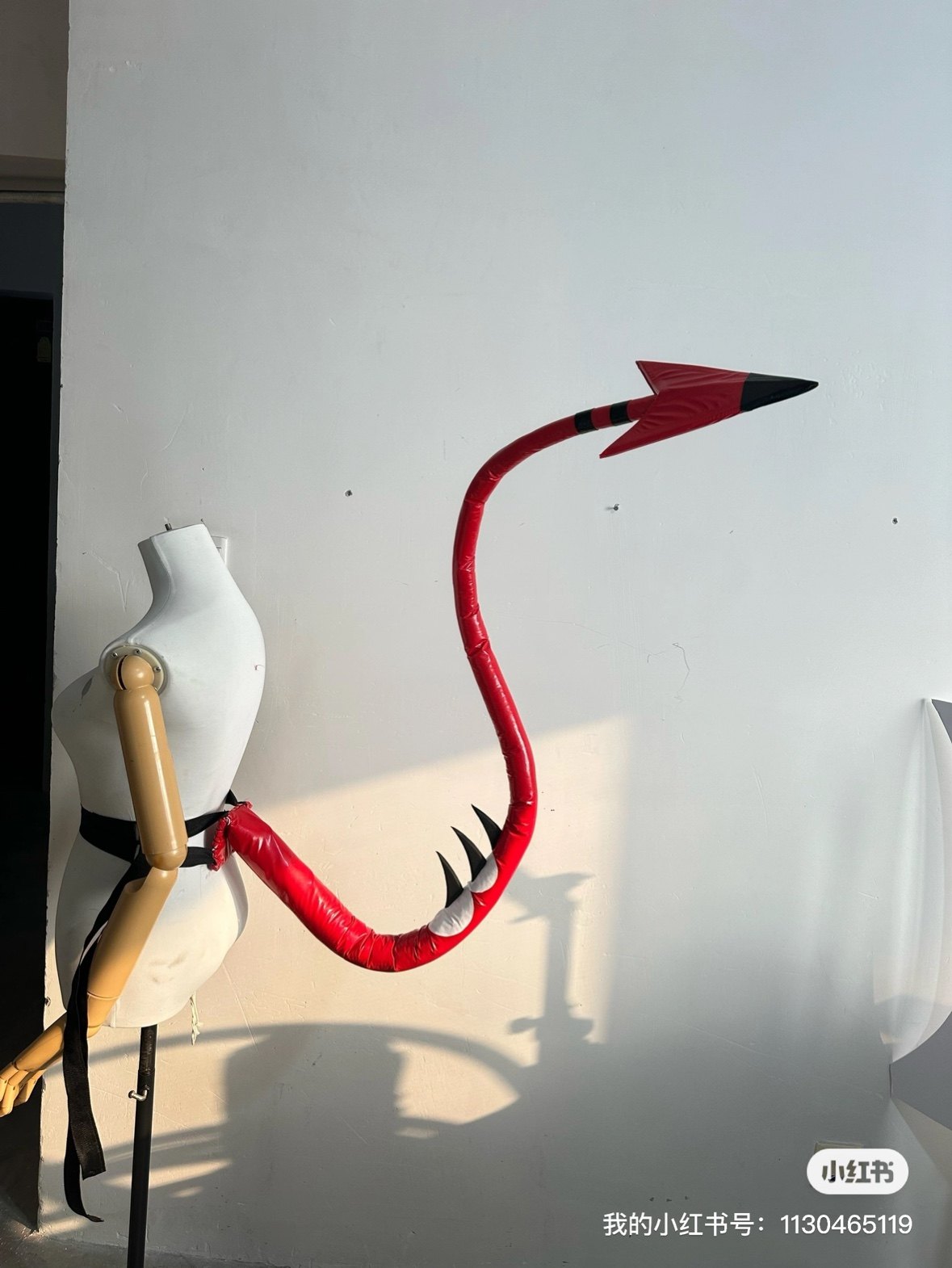 极恶老大恶魔尾巴cos道具定做