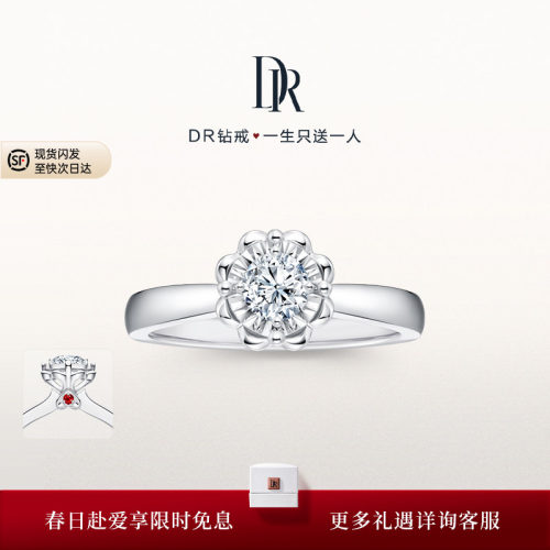 DR钻戒品牌甄选款现货速发礼物