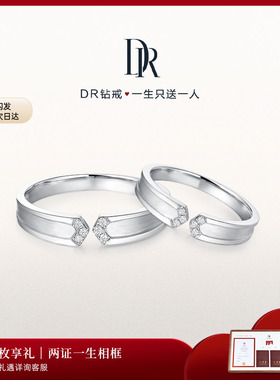 DRBELIEVE系列爱有天意结婚对戒情侣钻戒B09065/B09066