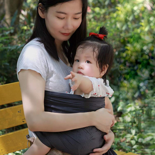 西尔斯婴儿双环背巾轻便透气背带