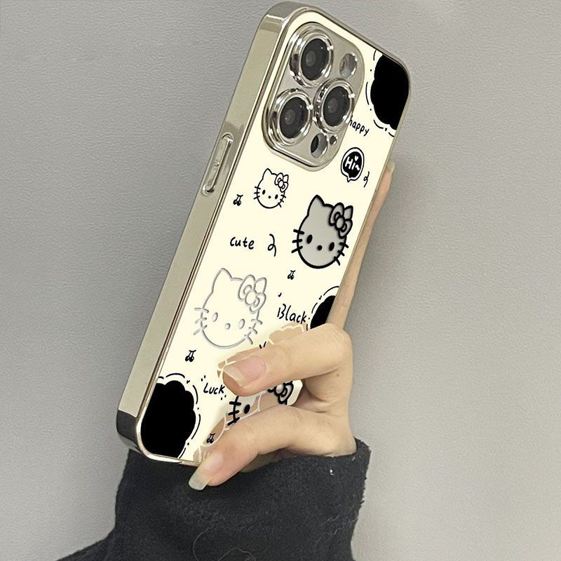 满屏kt猫适用vivoy300手机壳