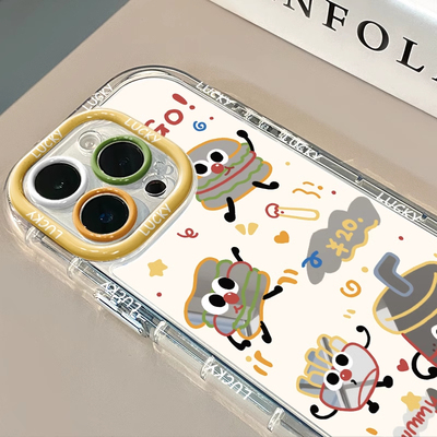 镜面汉堡适用vivos18手机壳