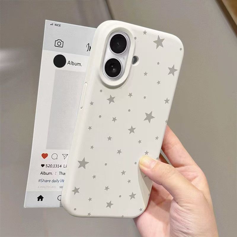 简约小清新适用于苹果18Promax手机壳iPhone17新款16e保护套15Pro女14plus高颜值13超好看12网红11硅胶xsmax