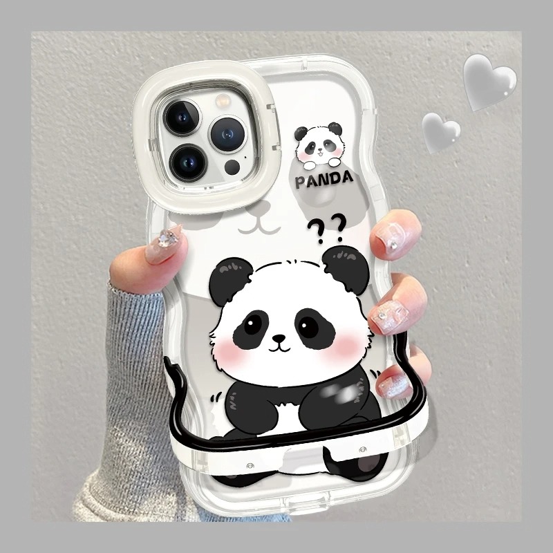 板凳双支架可爱大熊猫适用多型号